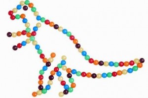 dinosaures smarties